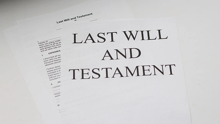 Last Will and Testament documents